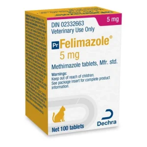 Dechra Felimazole 100 Tab 5 mg