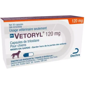 Dechra Vetoryl capsules for dogs 30 Cap 120 mg