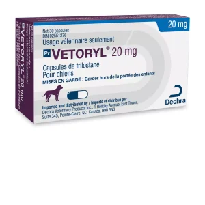 Dechra Vetoryl capsules for dogs 30 Cap 20 mg