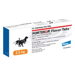Elanco Fortekor 28 Chewable Tablets 2.5 mg