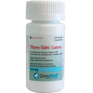 Grey Wolf Animal Health Thyro-Tab 120 Tab 0.8 mg