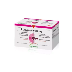Vetoquinol Clavaseptin 100 Tab 750 mg